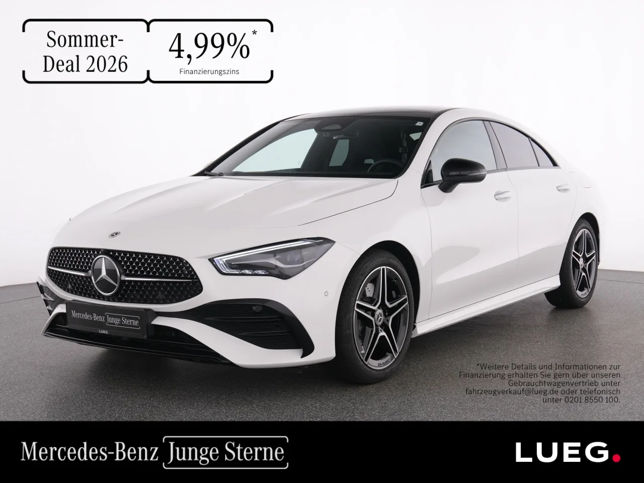 Mercedes-Benz CLA 200 AMG+NavPrm+LED-HP+Pano+AHK+Key+Night+RFK - 163 PS
