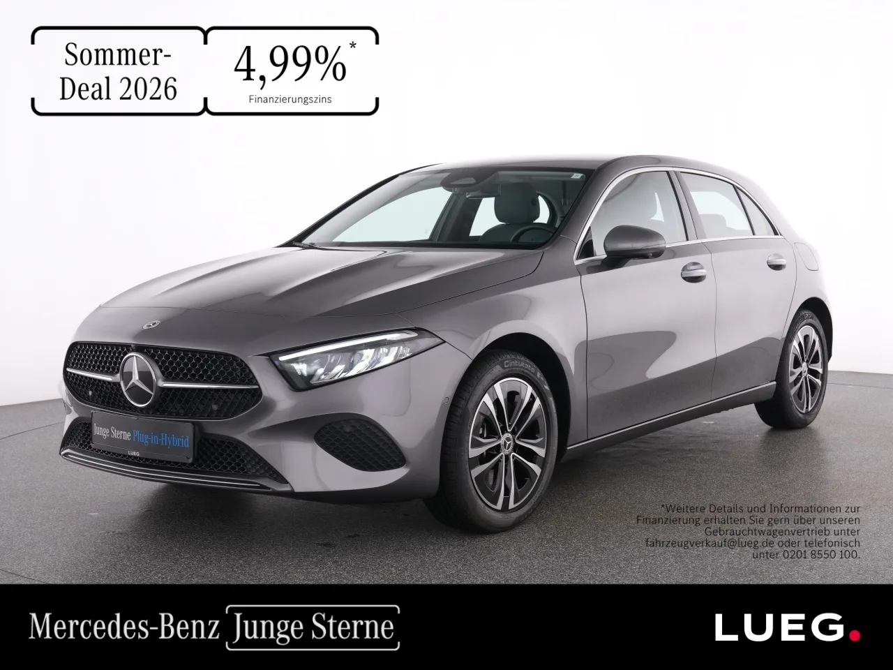 Mercedes-Benz A 250 e Progressive+LED+360+KeyGo+Sound+Totw+PTS - 163 PS