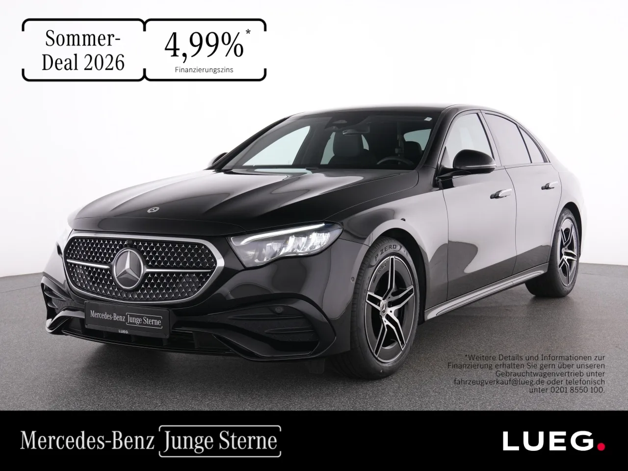 Mercedes-Benz E 220 d AMG+Pano+LED+Night+Kamera+Totw+KeyGo+DAB - 197 PS