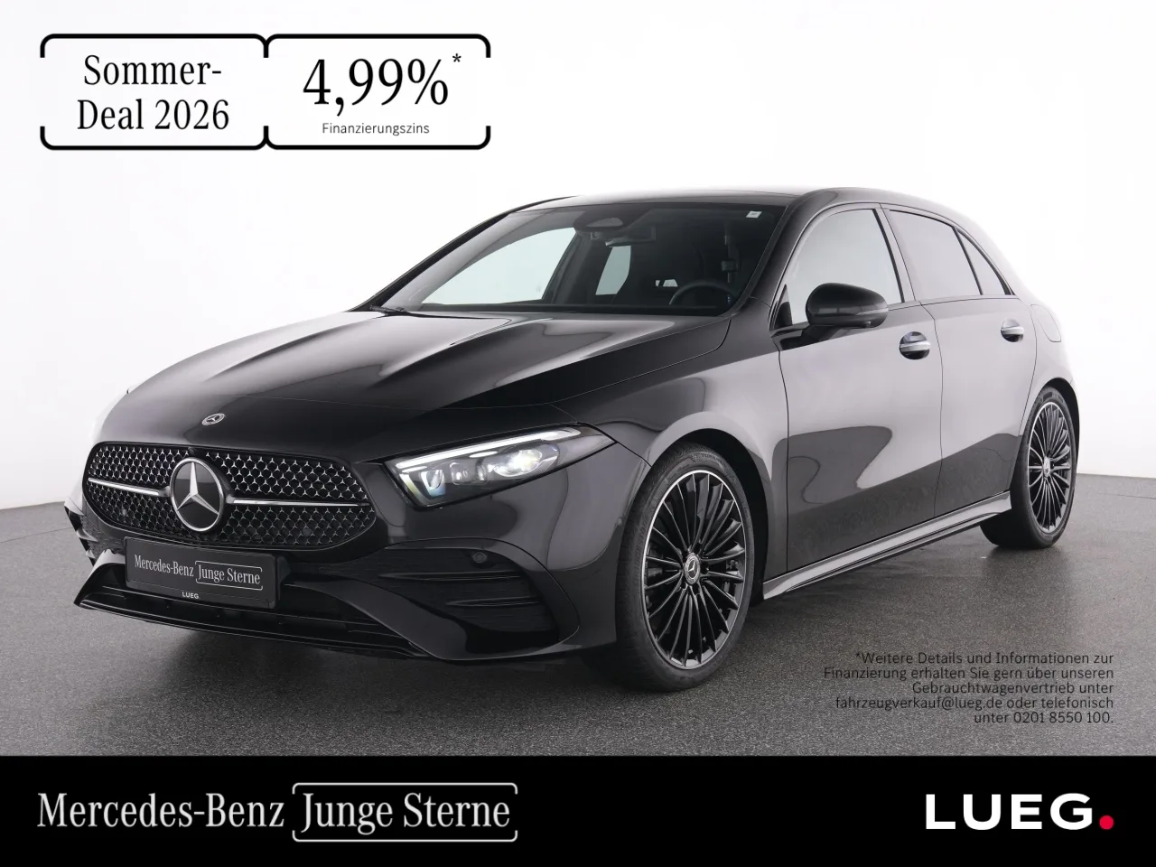 Mercedes-Benz A 220 d AMG+MBUX+MBeam+Pano+Night+Burm+19+360° - 190 PS