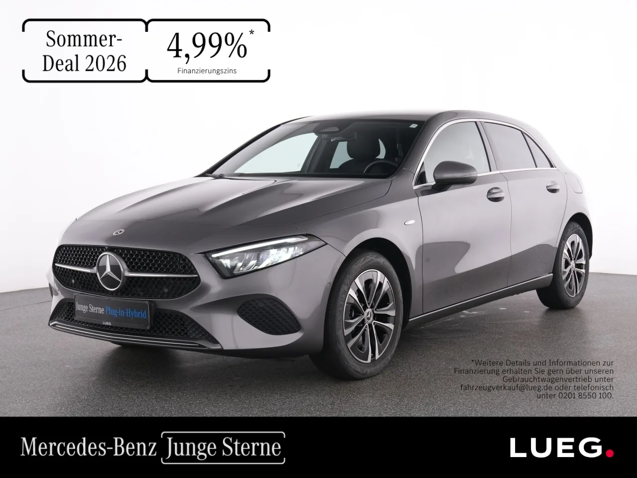 Mercedes-Benz A 250 e Progressive+NavPrm+LED-HP+Distr+11KW+RFK - 163 PS