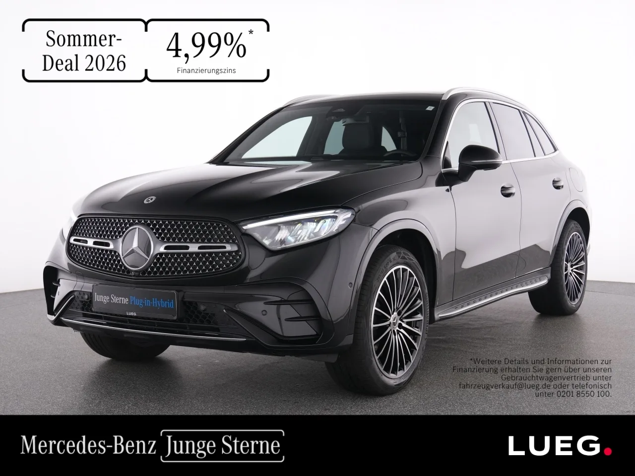 Mercedes-Benz GLC 300 de 4M AMG+NavP+Pano+LED+20+Mem+Totw+RFK - 197 PS