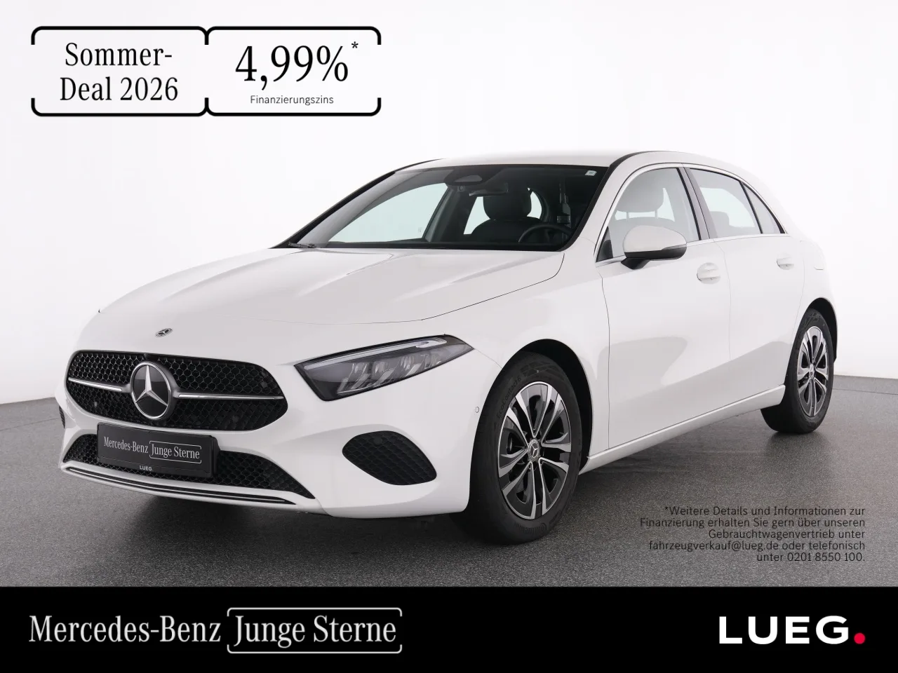 Mercedes-Benz A 200 d Progressive+NavPrem+LED-HP+AHK+SpurA+RFK - 150 PS