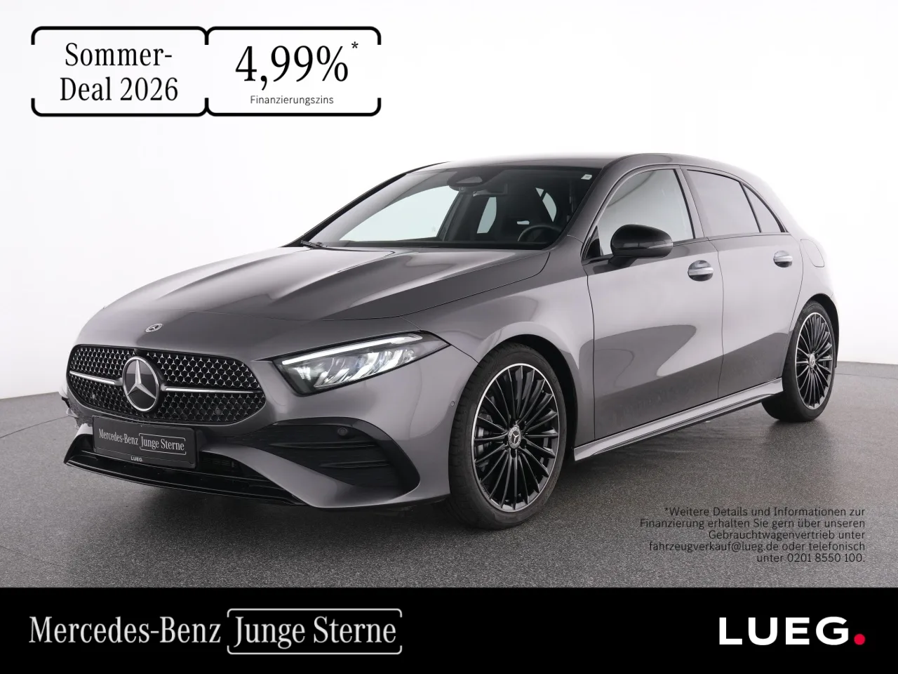 Mercedes-Benz A 200 AMG+NavPrem+LED-HP+Keyl+Night+Ambi+19+RFK - 163 PS