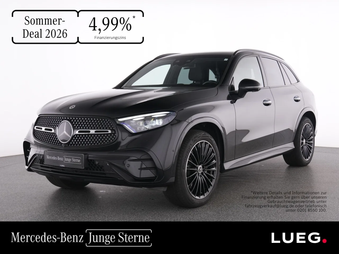 Mercedes-Benz GLC 300 d 4M AMG+MBUX+DLight+Airm+Night+360°+20 - 269 PS