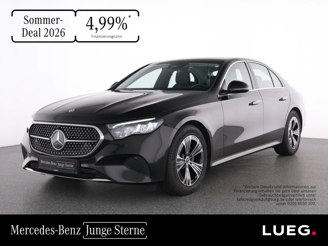 Mercedes-Benz E 220 d Avantgarde+MBUX+LED-HP+Pano+Keyl+Amb+RFK - 197 PS