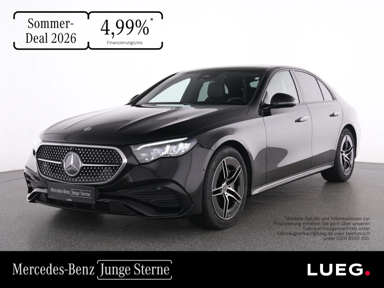 Mercedes-Benz E 220 d AMG+MBUX+LED-HP+Pano+Night+KeylGo+Kamera - 197 PS