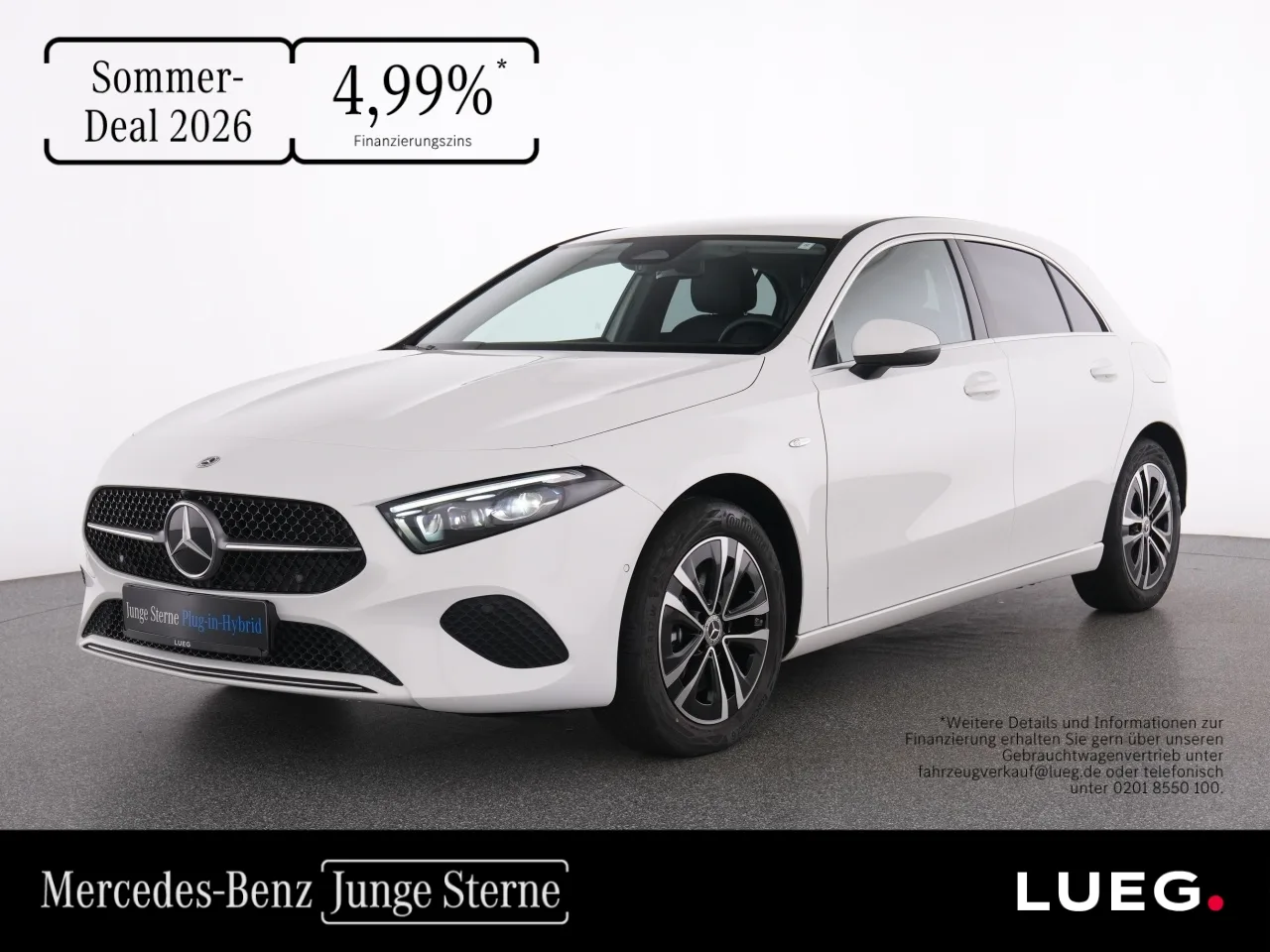 Mercedes-Benz A 250 e Progressive+NavPrem+MBeam+SpurAss+Kamera - 163 PS