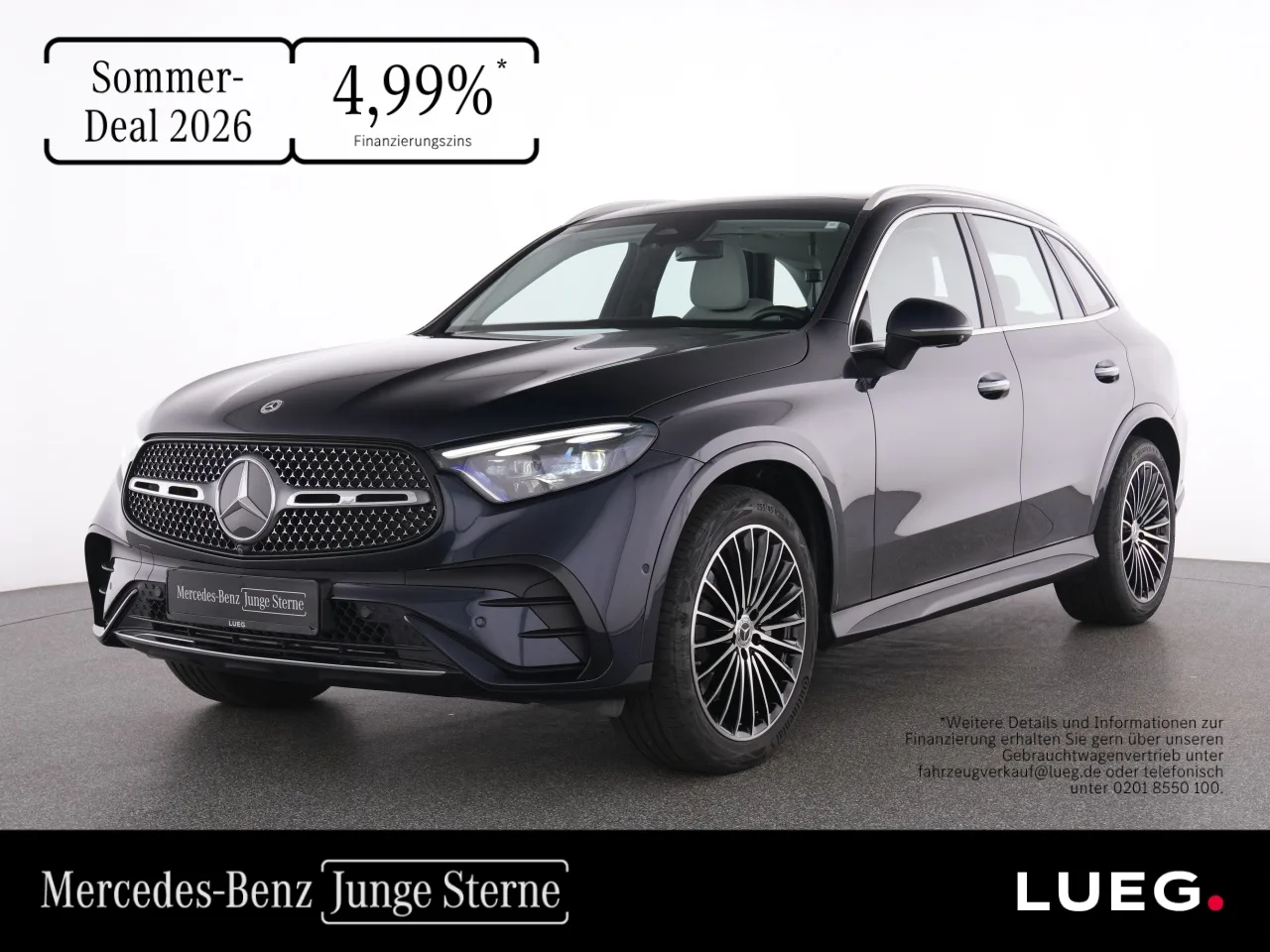 Mercedes-Benz GLC 200 4M AMG+MBUX+DLight+Pano+Keyl+AHK+20+360 - 204 PS