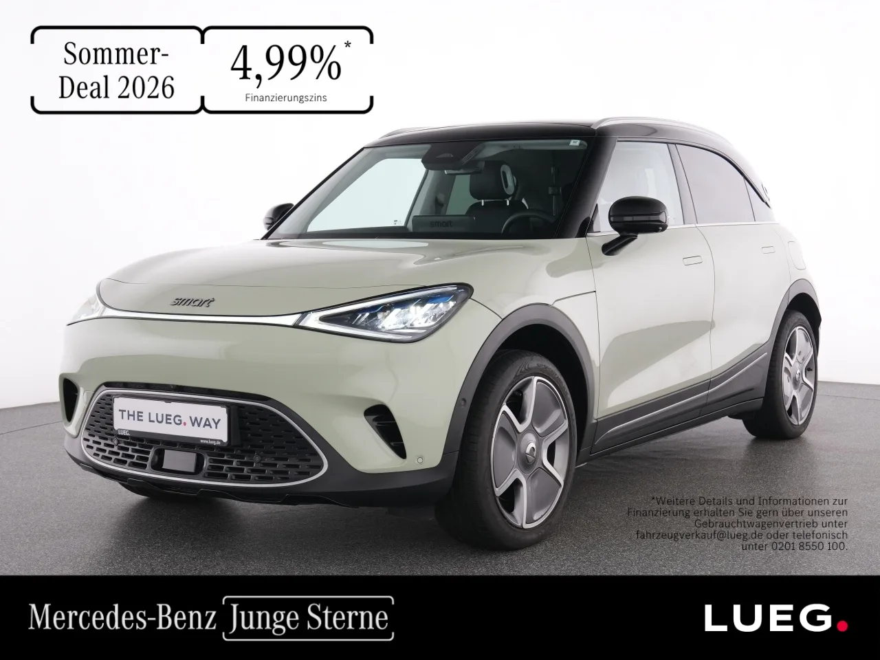 Smart #1 Pulse 22kw+Allrad+DAB+Pano+Head Up+LED+360°+ - 369 PS