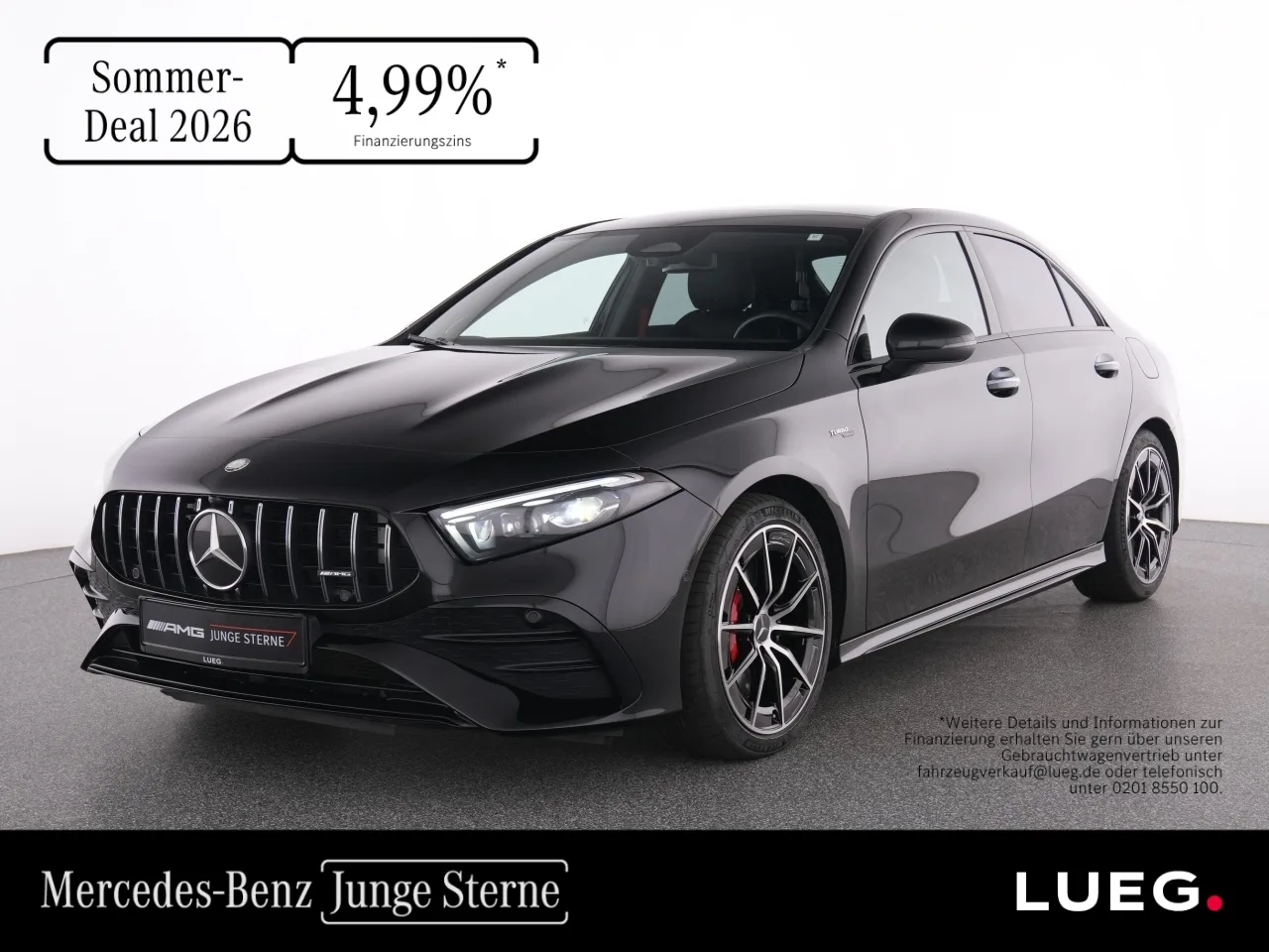 Mercedes-Benz A 35 AMG 4M Lim MBUX+MBeam+Pano+KeylGo+Night+RFK - 306 PS