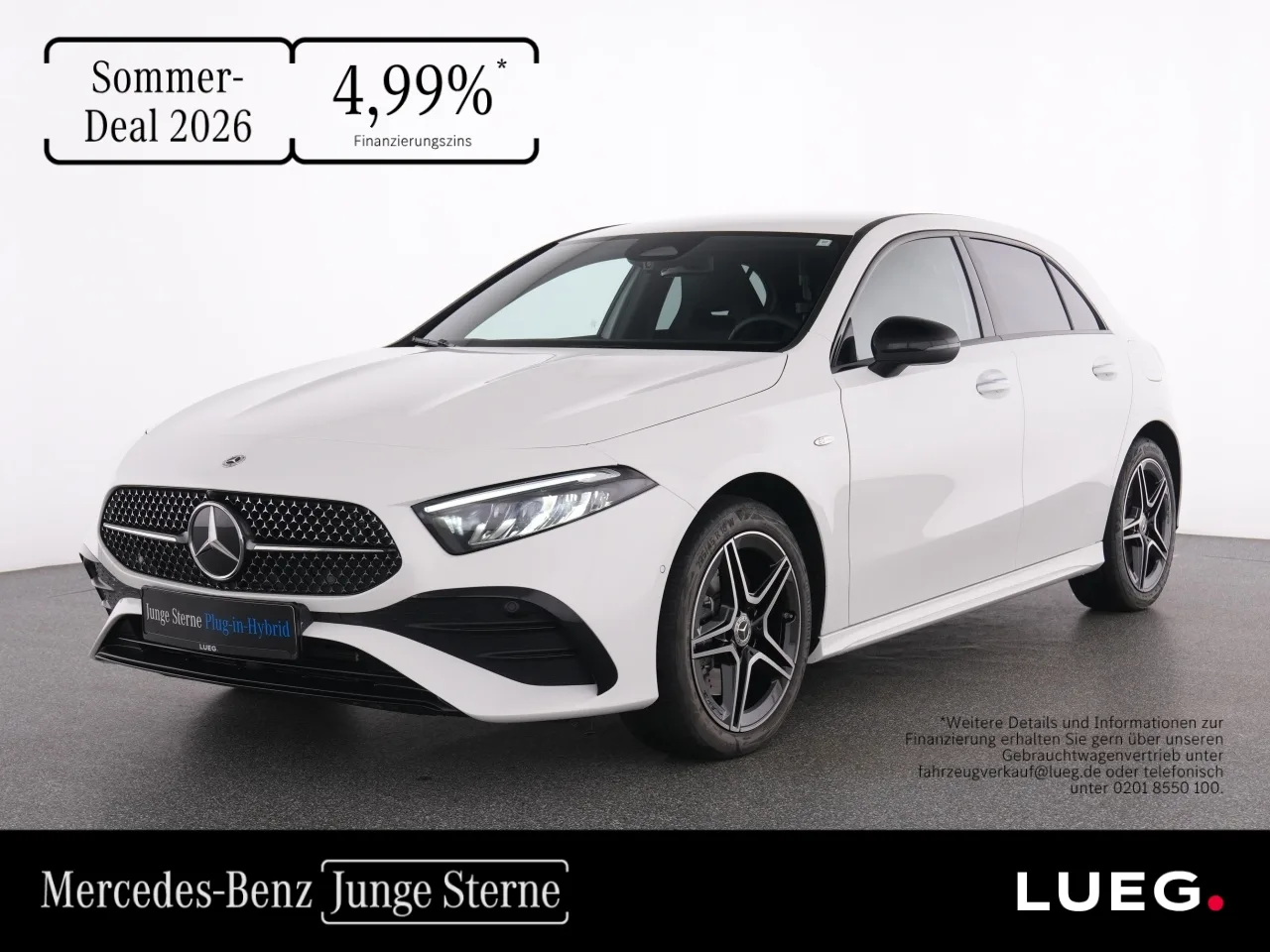 Mercedes-Benz A 250e AMG+LED+Night+KeyGo+Kamera+Ambi+Totw+PTS+ - 163 PS