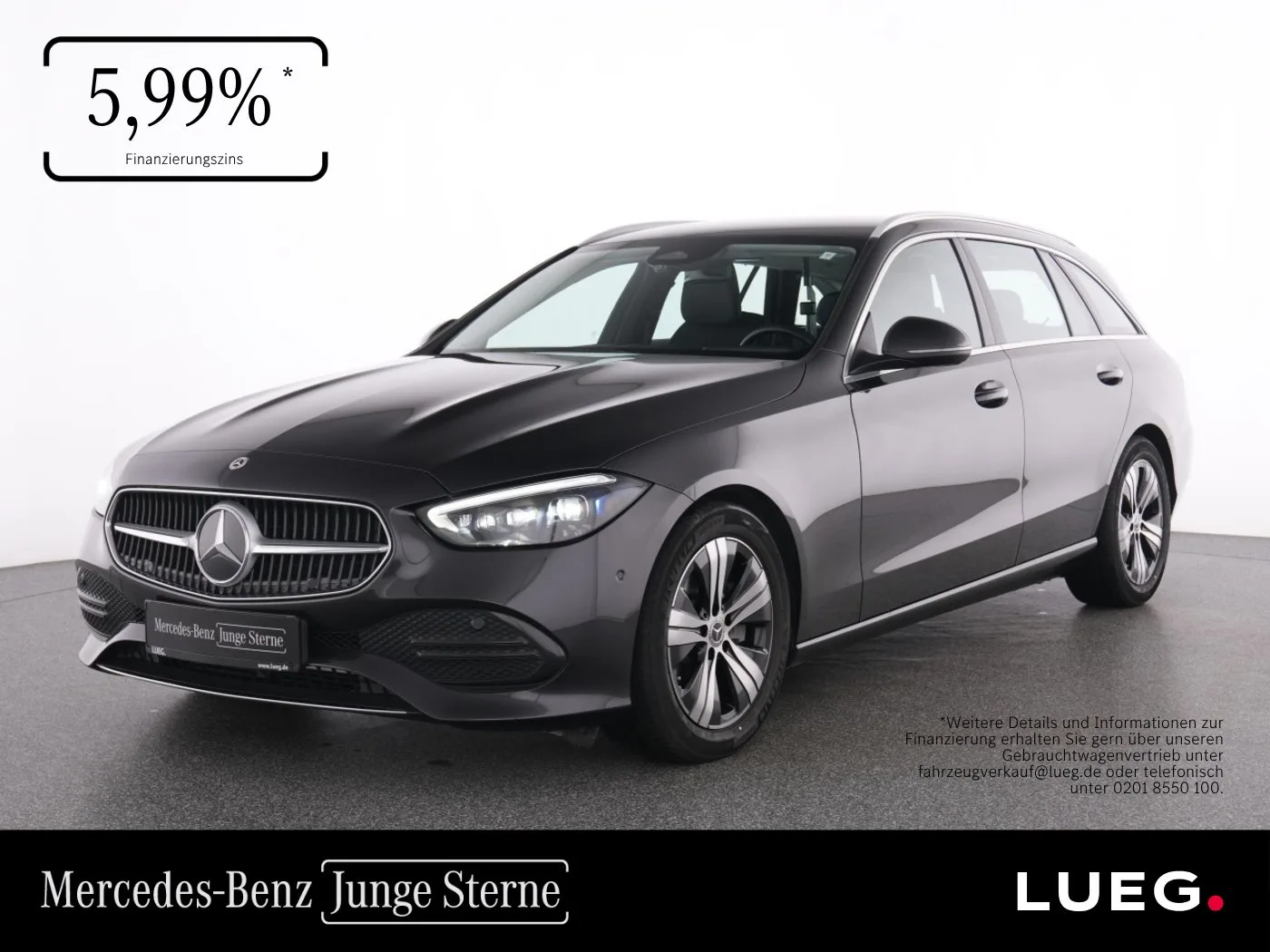 Mercedes-Benz C 200 T Avantgarde+NavPrem+DLIGHT+Totw+EHeck+RFK - 204 PS