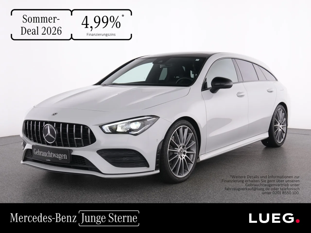 Mercedes-Benz CLA 200 SB AMG+MBUX+LED+Pano+Ambi+Night+RFK+19+ - 163 PS
