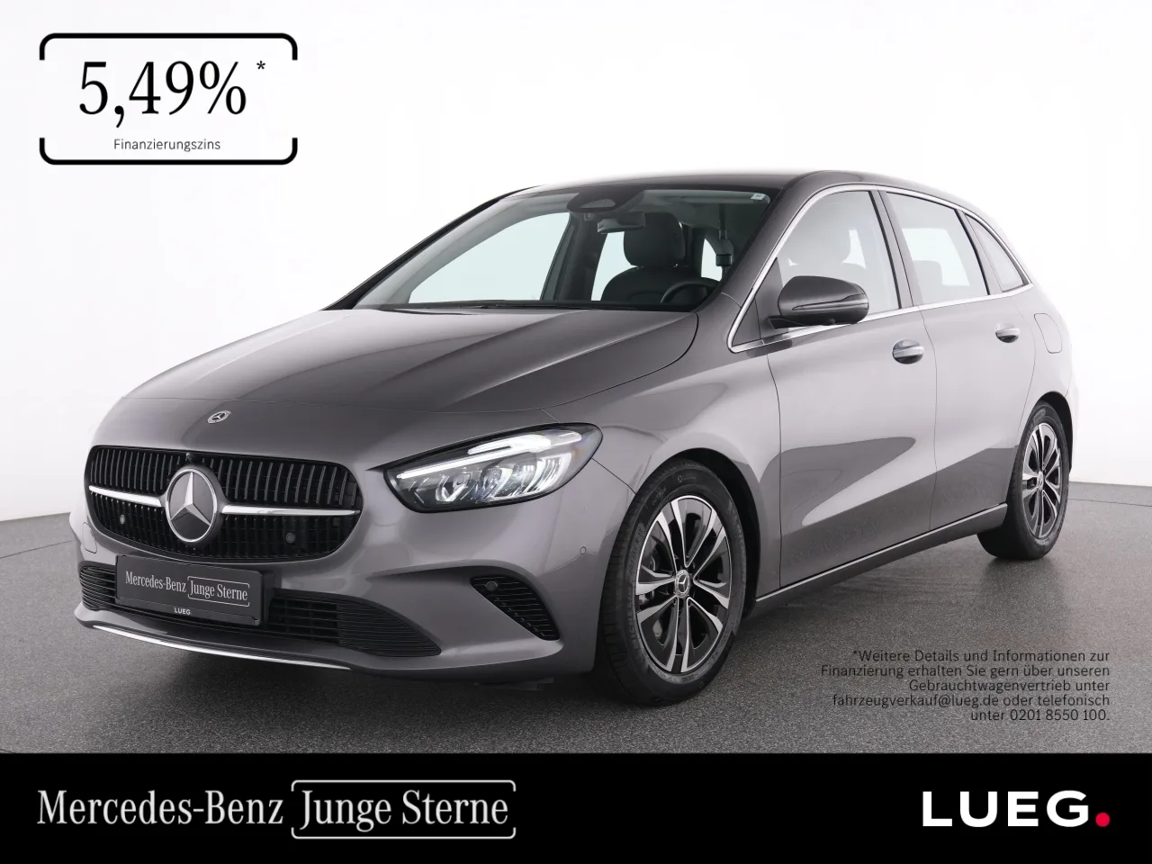 Mercedes-Benz B 200 Progressive+NavPrm+LED-HP+AHK+Keyl+Amb+360 - 163 PS