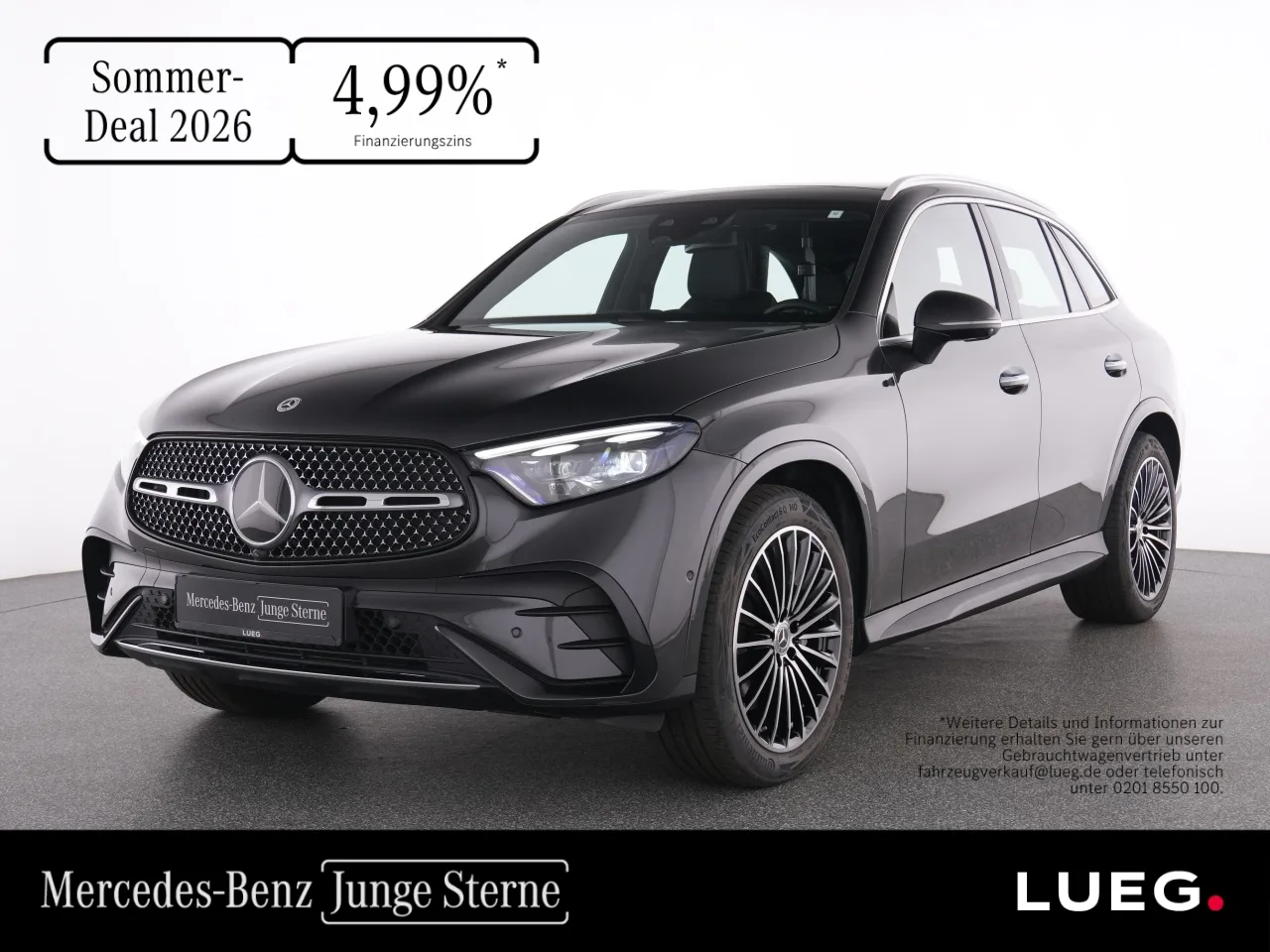 Mercedes-Benz GLC 220 d 4M AMG+MBUX+DLight+AHK+Pano+HUD+360+20 - 197 PS