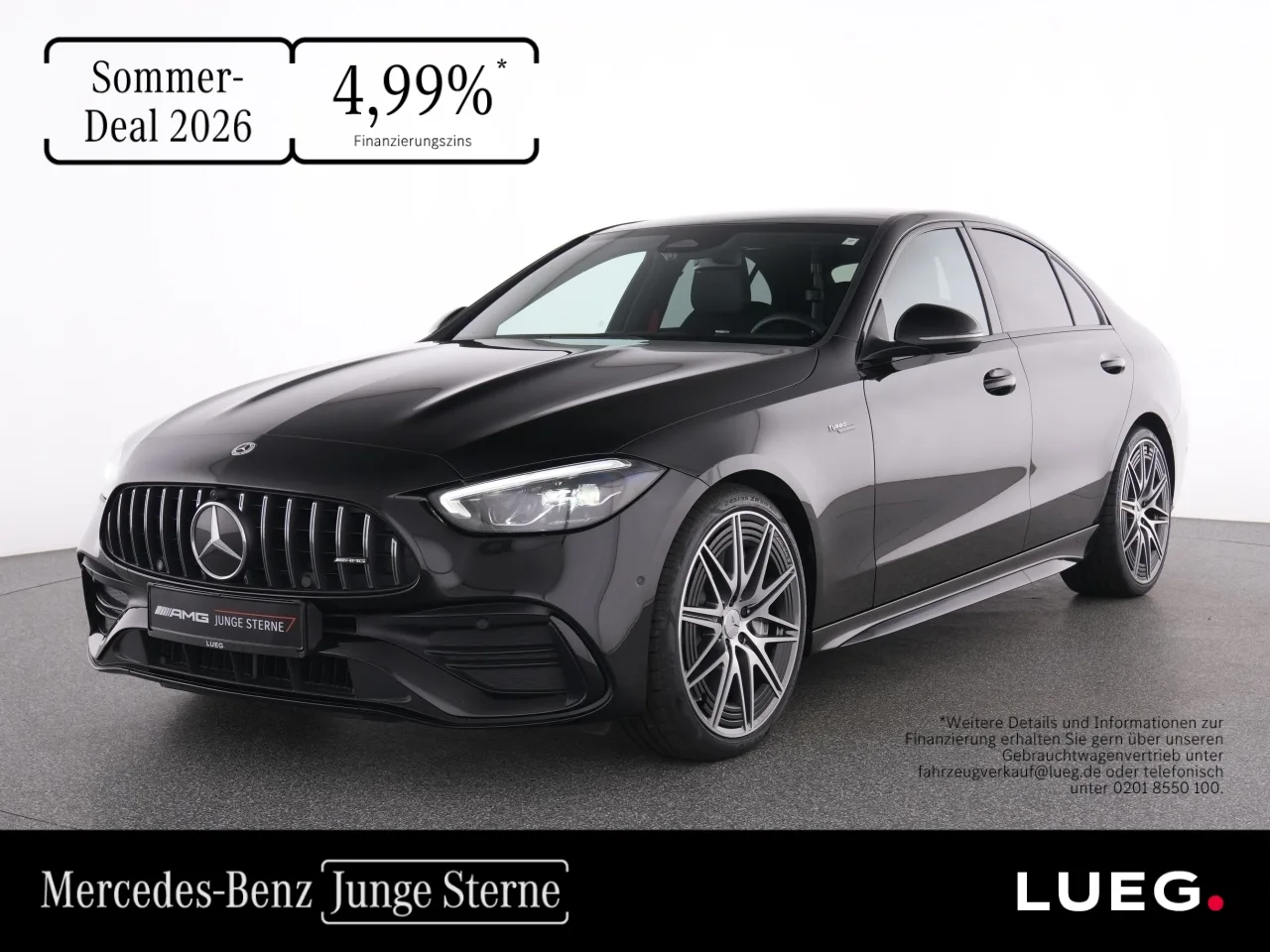 Mercedes-Benz C 43 AMG 4M LED-HP+MBUX+Pano+Night+Perf.+RFK+20 - 408 PS