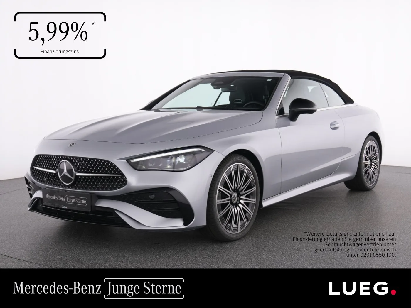 Mercedes-Benz CLE 200 Cabrio AMG+MBUX+LED+Mem+Keyl+AHK+20+RFK - 204 PS