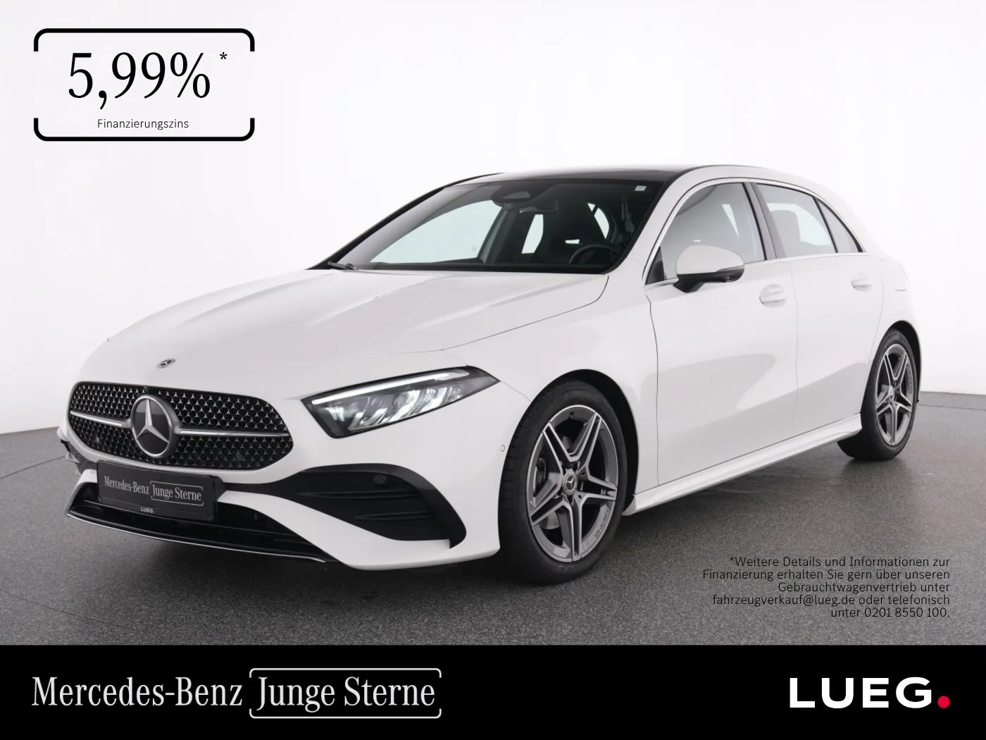 Mercedes-Benz A 180 AMG+NavPrem+LED-HP+Pano+SHZ+Lenkradzg+360° - 136 PS