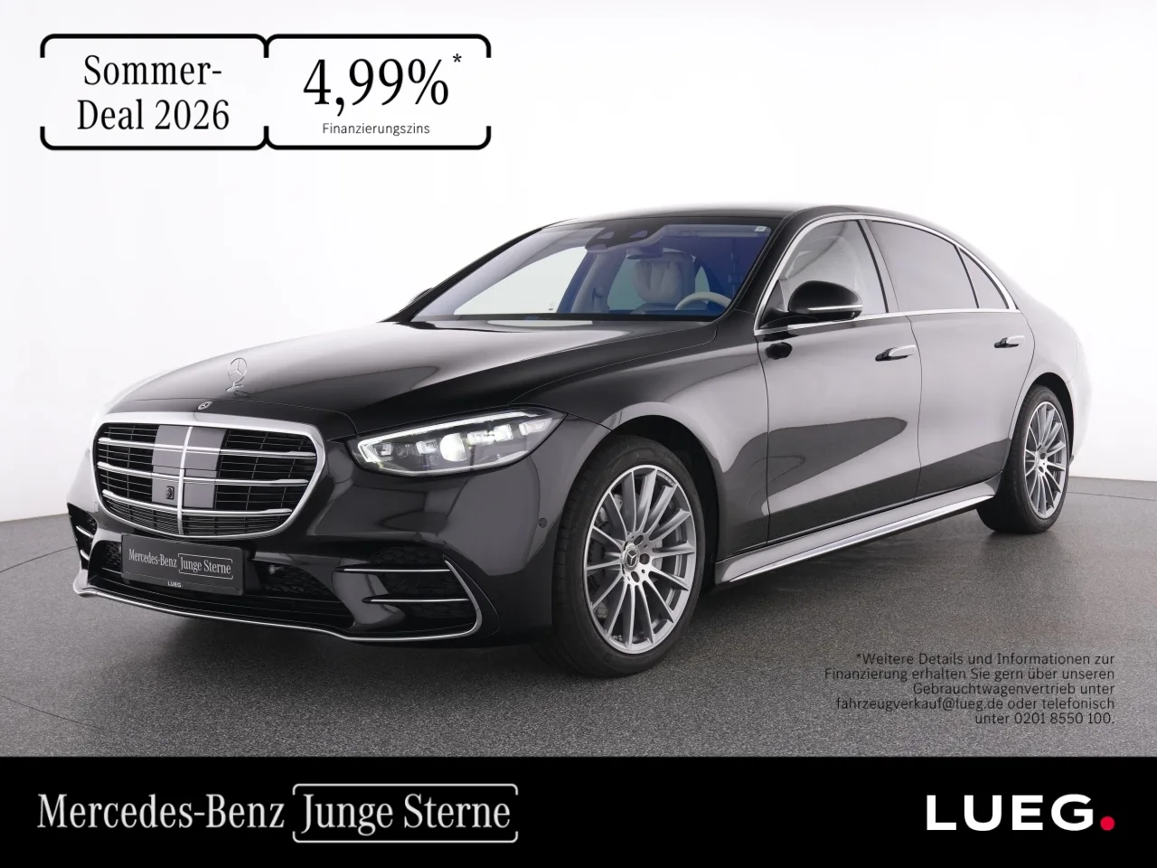 Mercedes-Benz S 580 4M Lang AMG+MBUX+MBeam+Burm3D+Mem+20+360° - 503 PS
