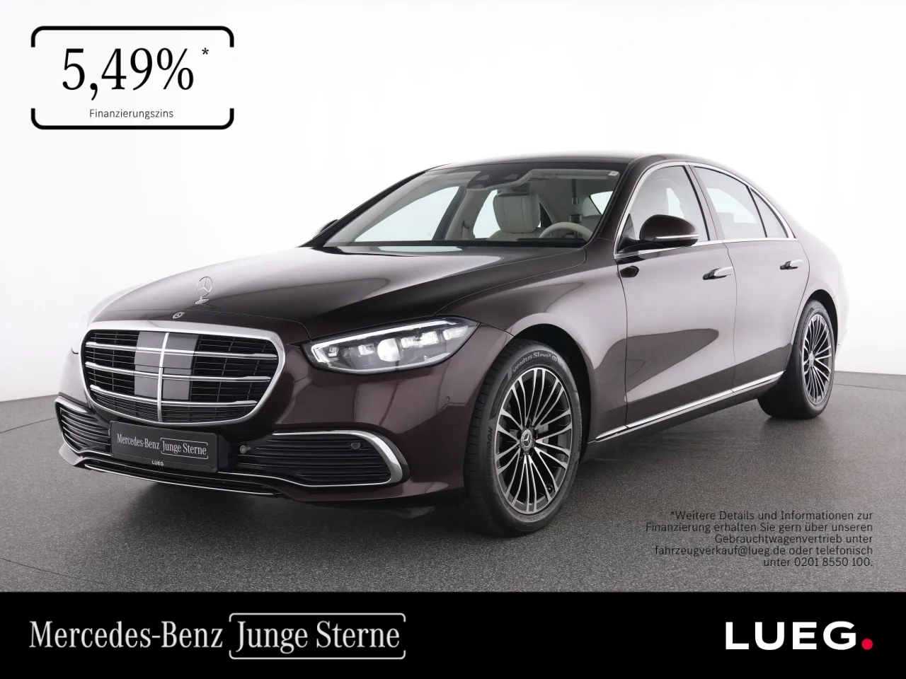 Mercedes-Benz S 450 4M  MBUX+MBeam+Airmatic+KeylGo+HUD+19+RFK - 367 PS