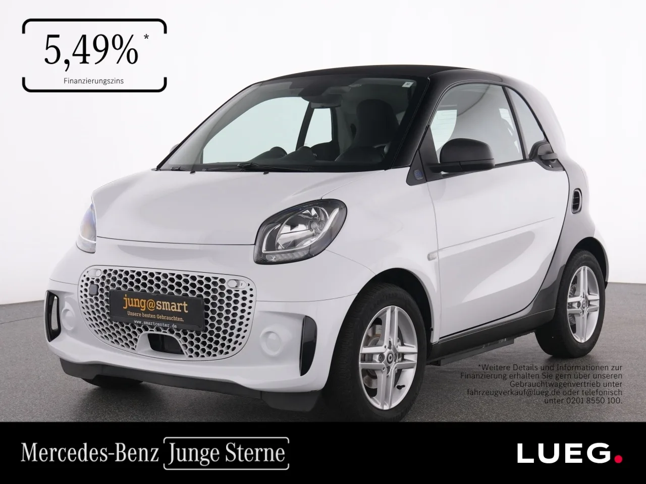 Smart EQ fortwo Coupé 22kw Cool&Audio+Ladekabel-Paket+ - 82 PS