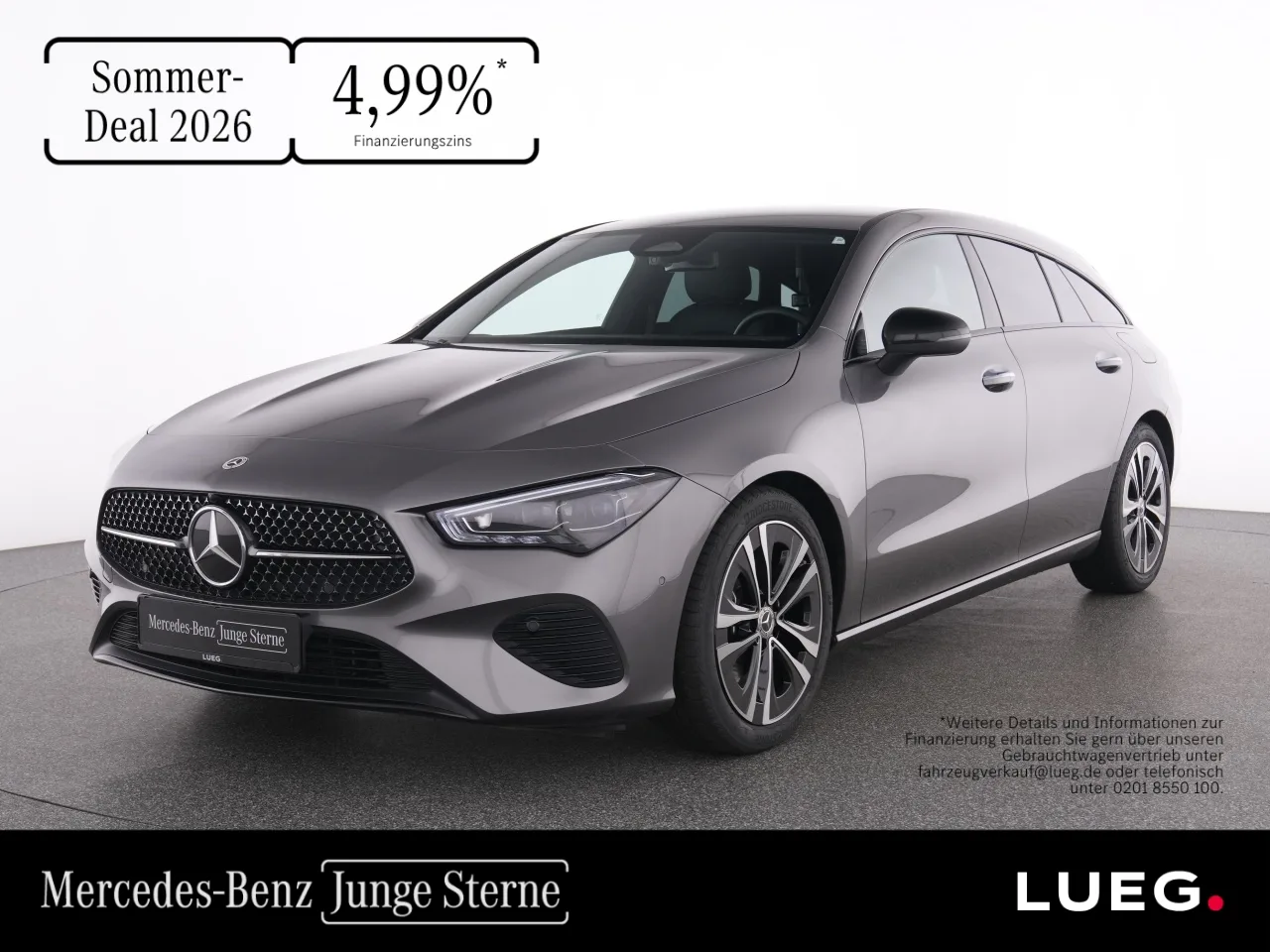 Mercedes-Benz CLA 180 SB Progressive+NavPrm+MBeam+AHK+Keyl+RFK - 136 PS