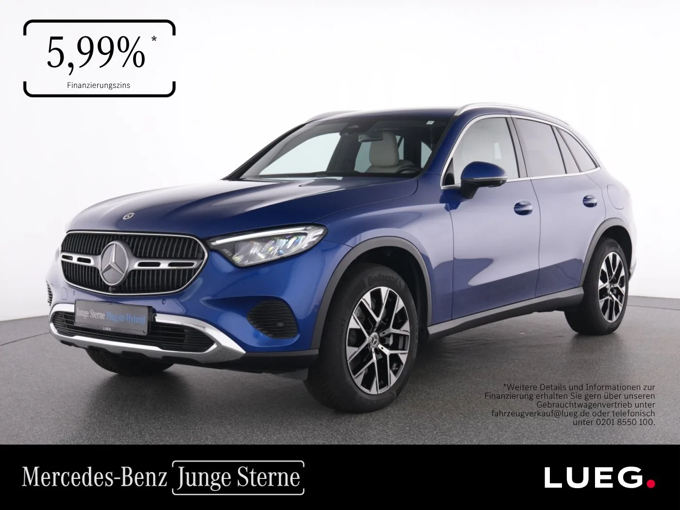 Mercedes-Benz GLC 300 de 4M Avantgarde+MBUX+LED-HP+Memory+360° - 197 PS