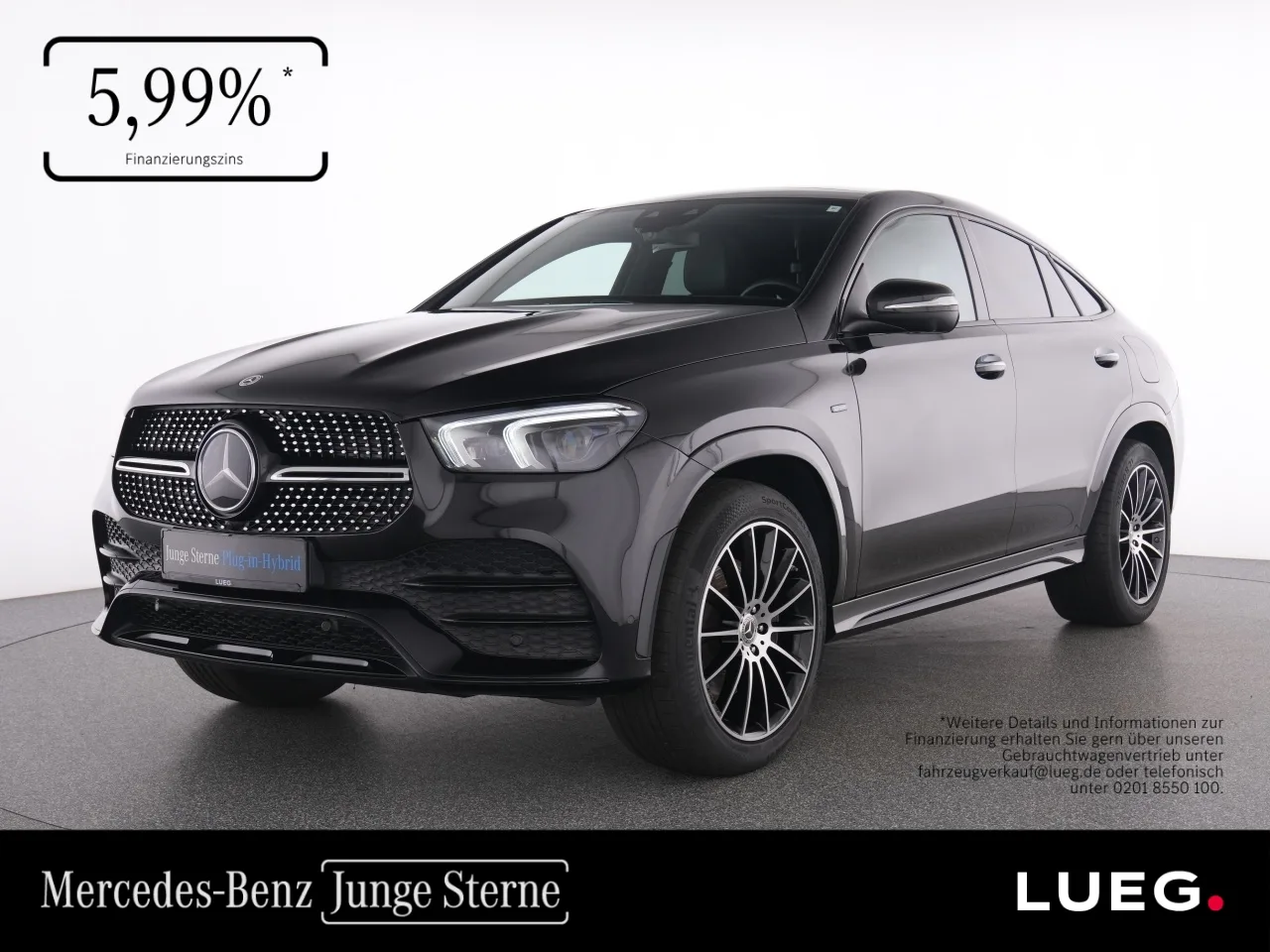 Mercedes-Benz GLE 350 e 4M Coupe AMG+Pano+AHK+MBeam+360+Sound+ - 211 PS
