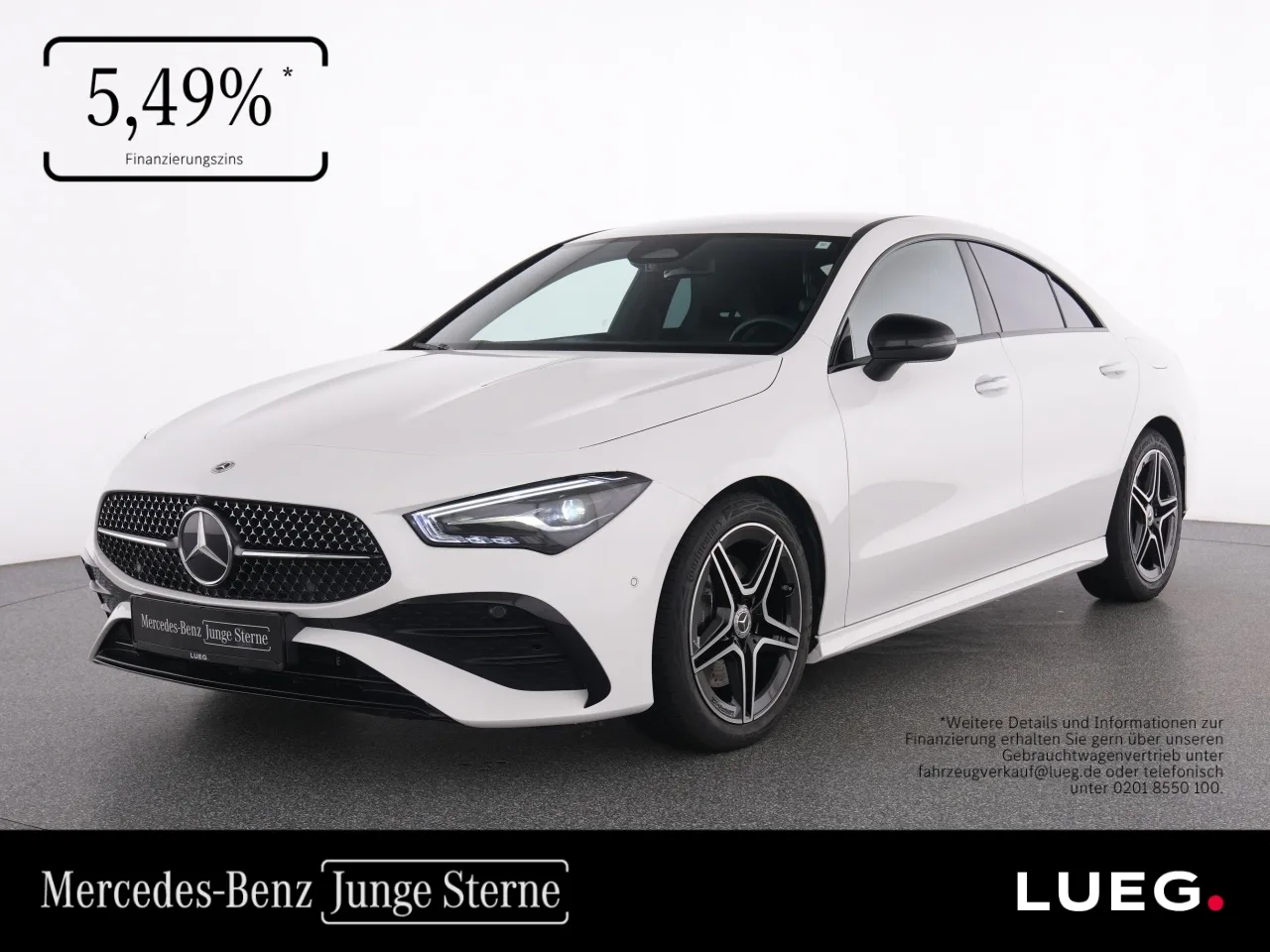 Mercedes-Benz CLA 200 AMG+NavPrem+LED-HP+KeylGo+Night+Ambi+RFK - 163 PS