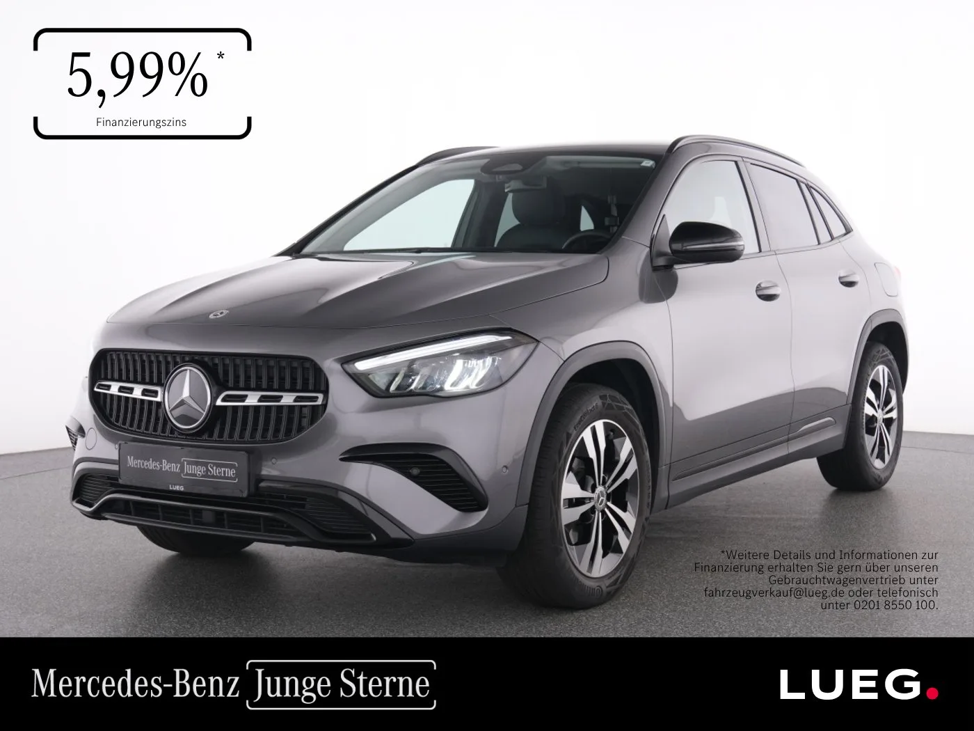 Mercedes-Benz GLA 180 Progressive+AHK+LED+Night+Kam+EHeck+PTS+ - 136 PS