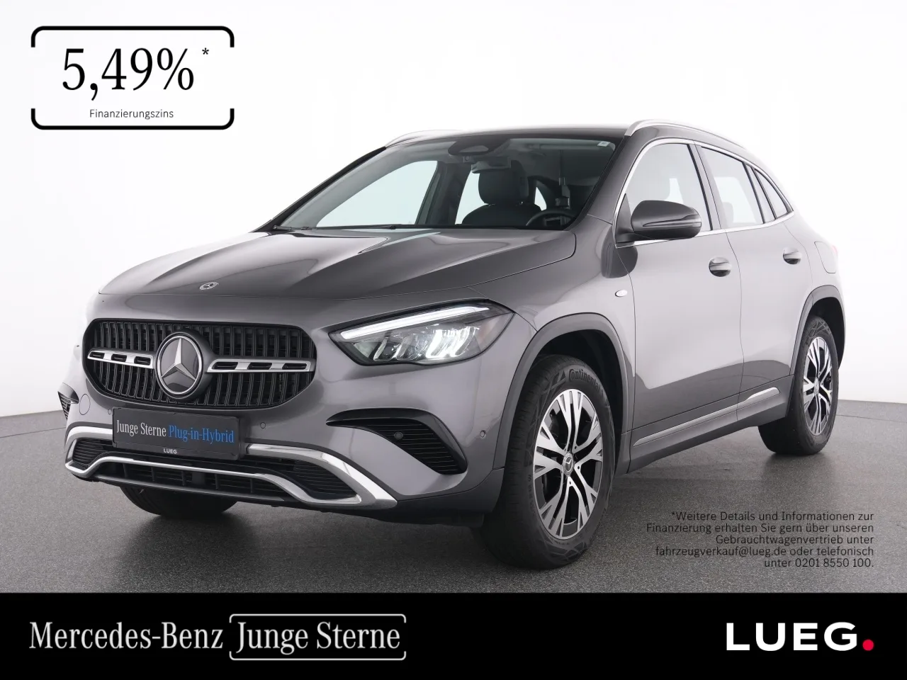 Mercedes-Benz GLA 250 e Progressive+AHK+LED+Dist+Tot+EHeck+Kam - 163 PS