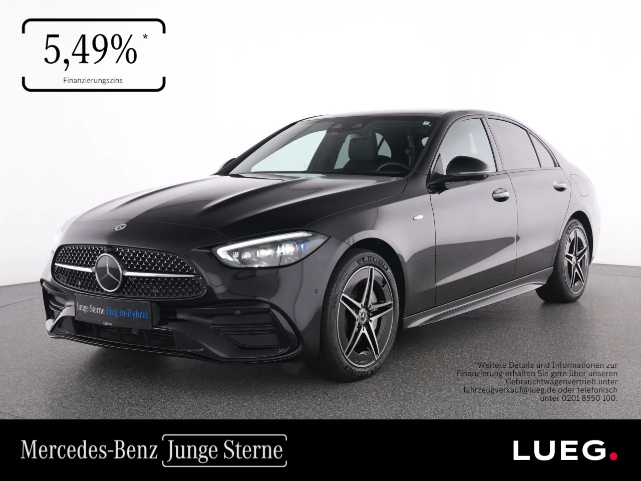 Mercedes-Benz C 300 e AMG+Pano+AHK+DLight+Night+KeyG+EHeck+Mem - 204 PS