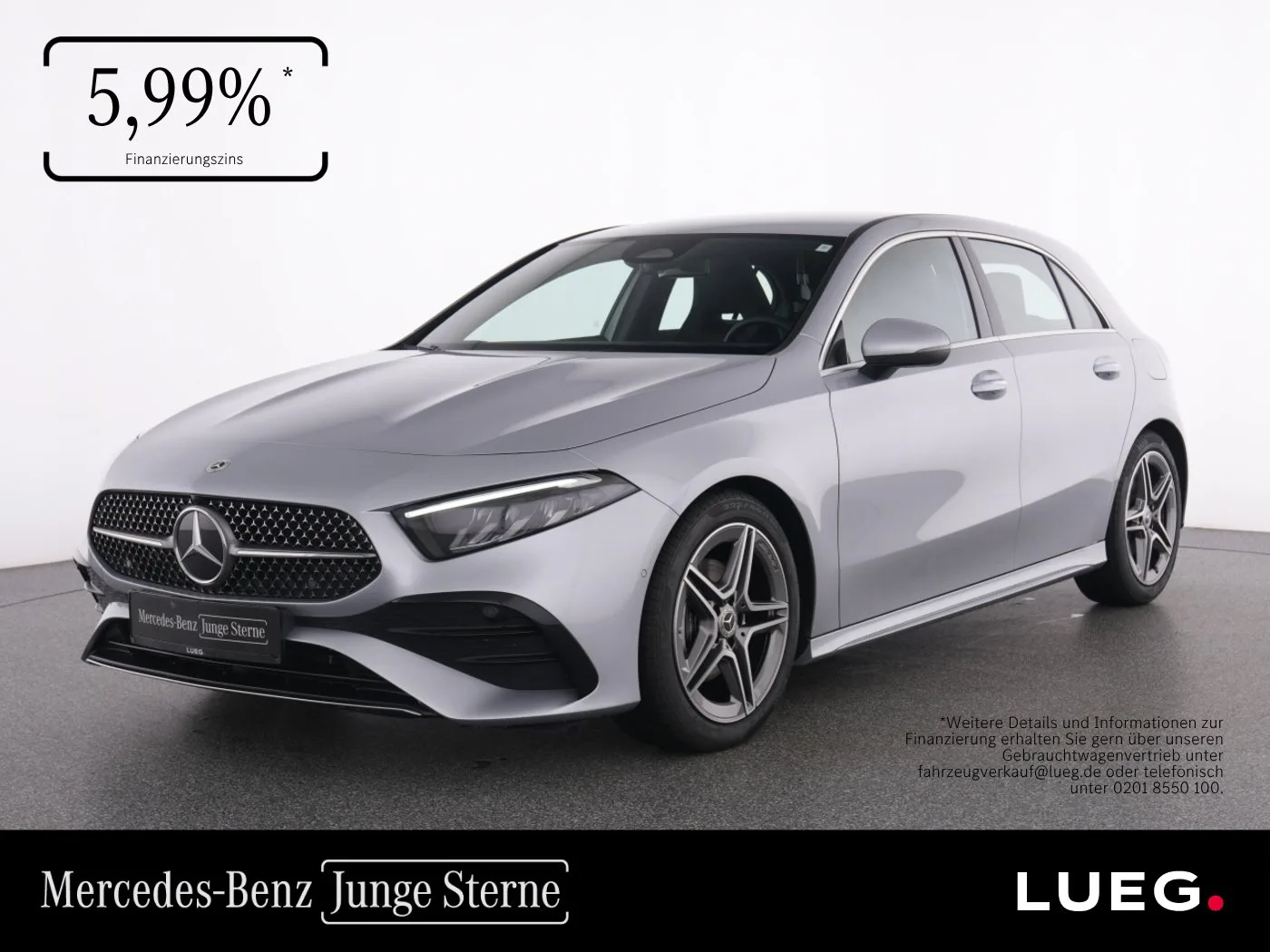 Mercedes-Benz A 200 AMG+NavPrem+LED-HP+KeylGo+Ambiente+SHZ+RFK - 163 PS