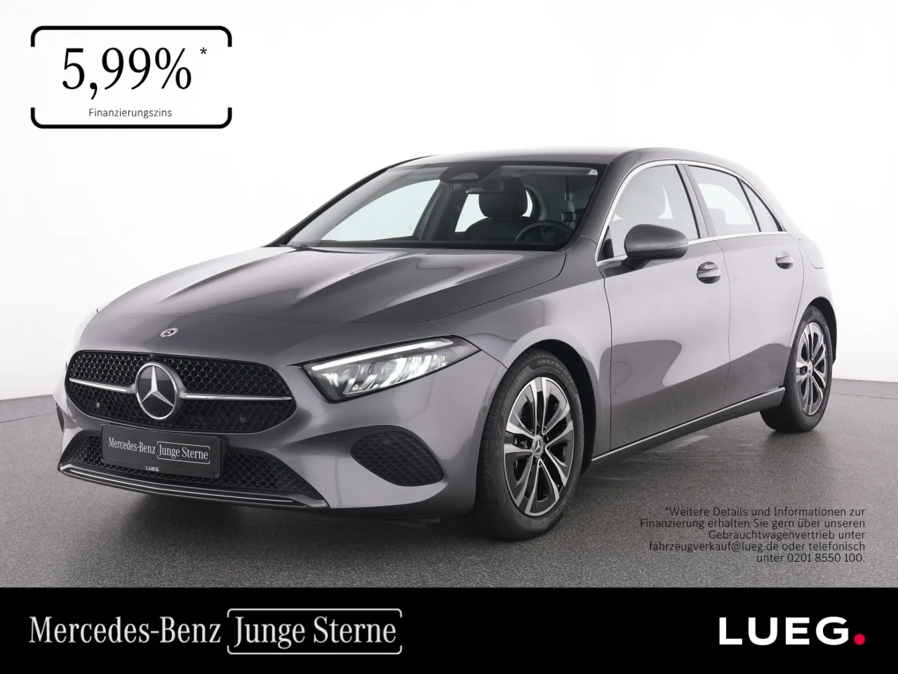 Mercedes-Benz A 200 d Progressive+LED-HP+Kamera+Totw+PTS+SpurA - 150 PS