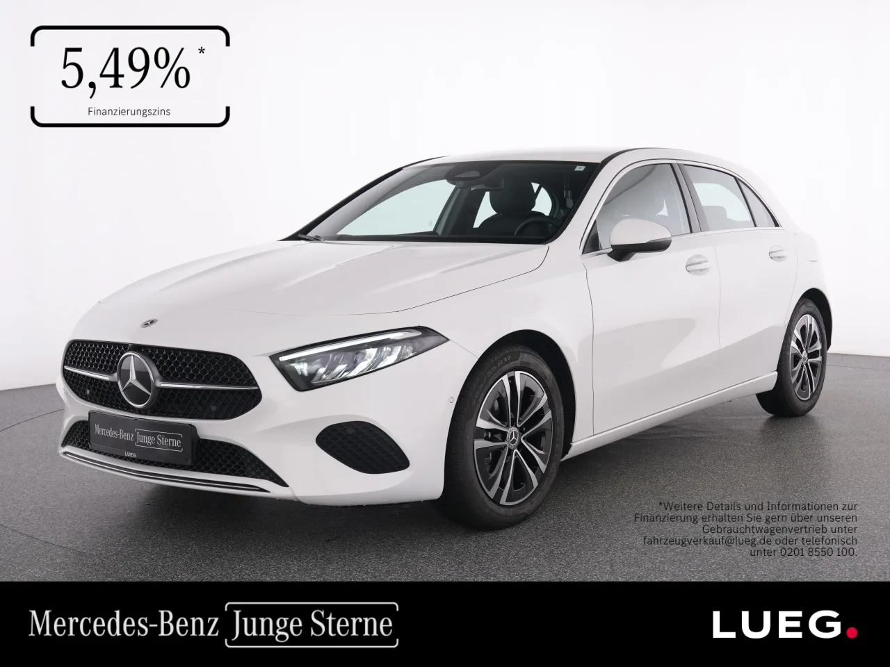 Mercedes-Benz A 200 Progressive+NavPrem+LED-HP+KeylGo+Ambi+RFK - 163 PS