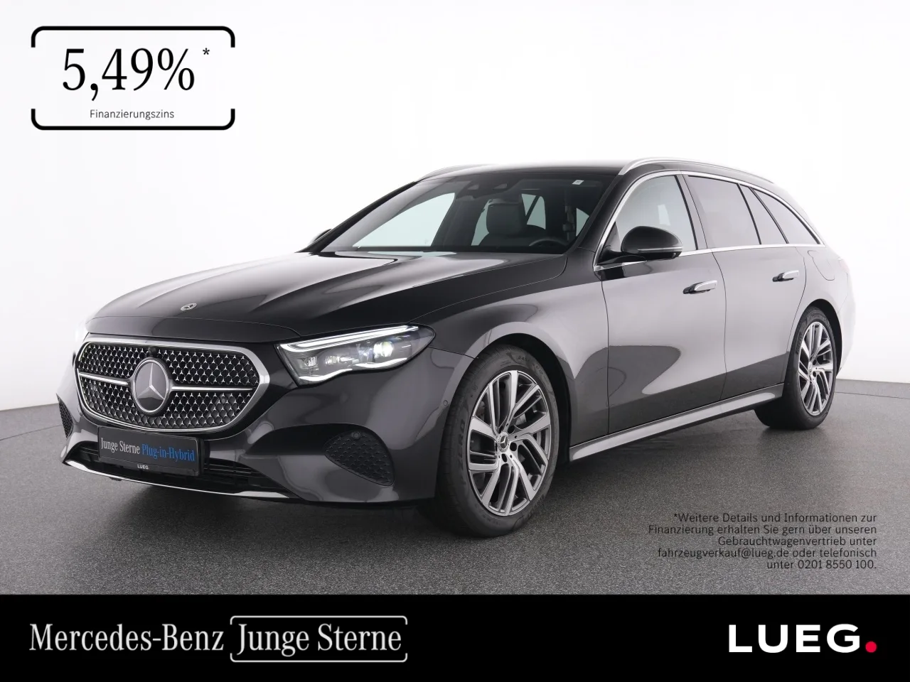 Mercedes-Benz E 300 T de 4M Avantgarde+AHK+DLight+Dist+360+Key - 197 PS