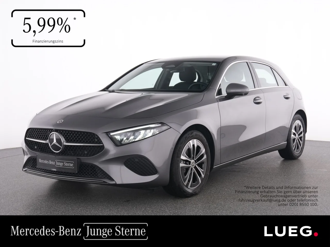 Mercedes-Benz A 200 Progressive+LED-HP+360+Totw+PTS+DAB+SpurAs - 163 PS