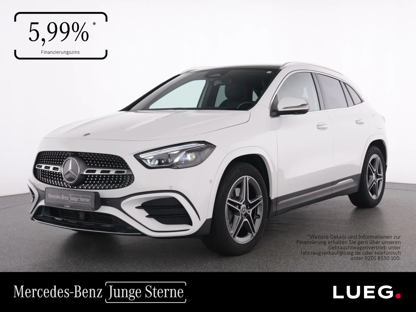 Mercedes-Benz GLA 180 AMG+Pano+MBeam+Sound+Key+AHK+HUD+Mem+360 - 136 PS