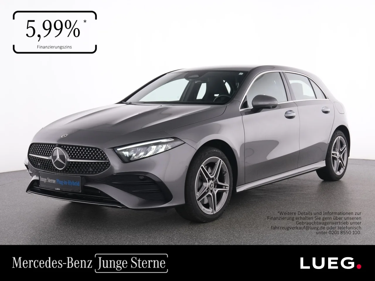 Mercedes-Benz A 250 e AMG+LED-HP+360°+KeyGo+Ambi+Totw+PTS+DAB+ - 163 PS