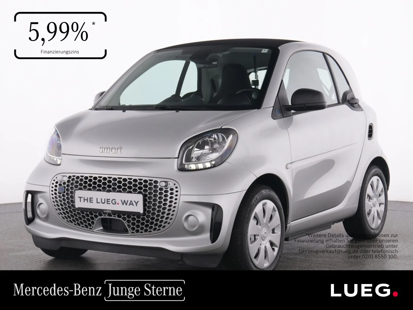 Smart EQ fortwo coupe Klimaanlage+Cool & Audio+DAB+AWR - 82 PS