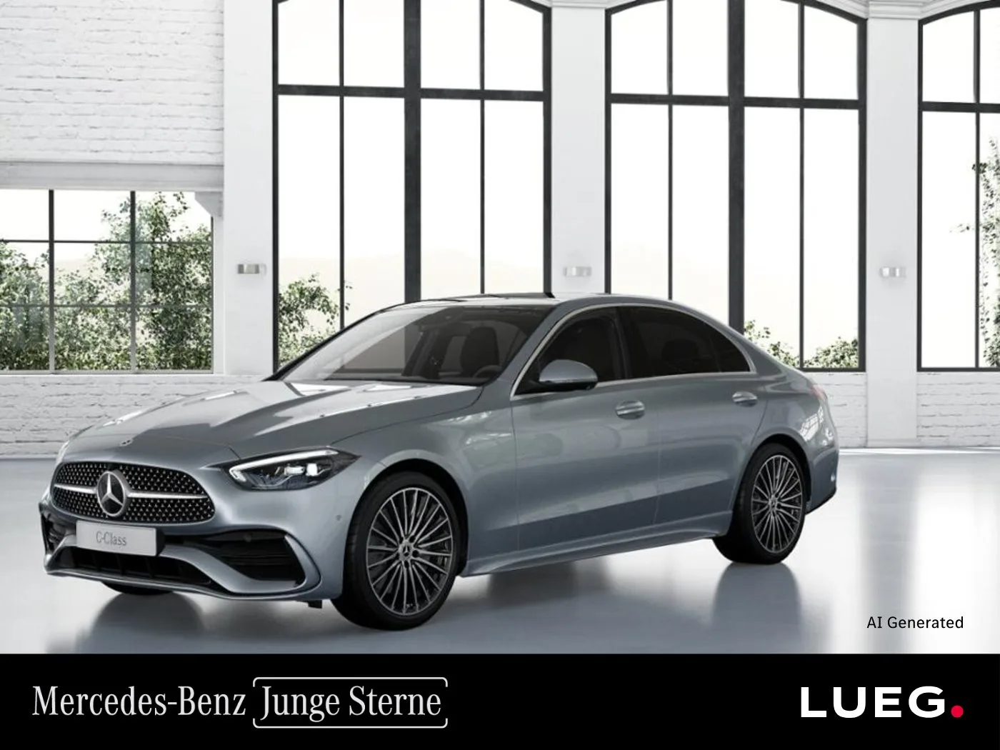 Mercedes-Benz C 200 d AMG+NavPrm+Pano+LED+AHK+19+Sound+Mem+360 - 163 PS