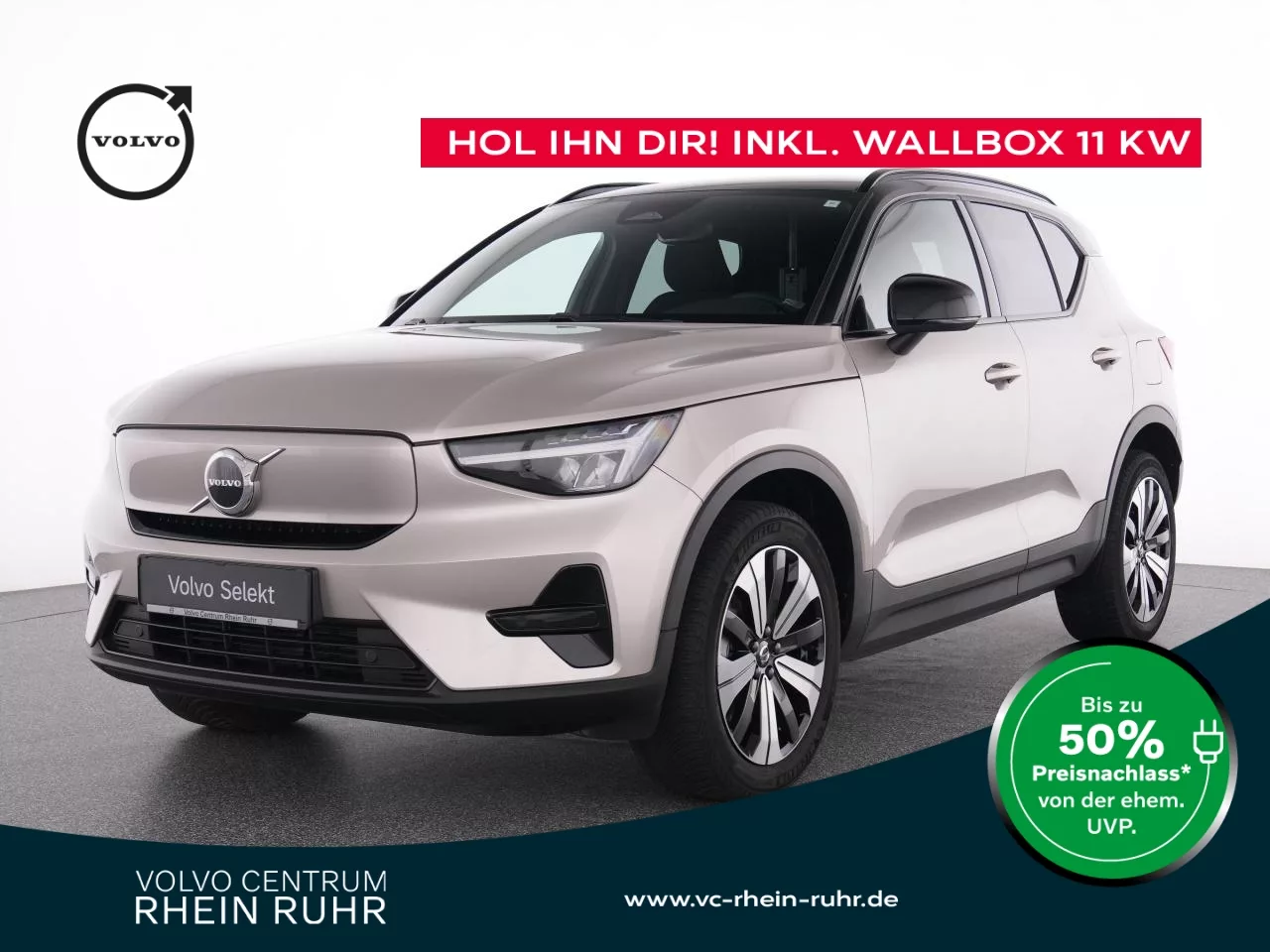 VOLVO XC40 PURE ELECTRIC CORE STANDHZ+KAMERA+LM19+MET+ - 231 PS