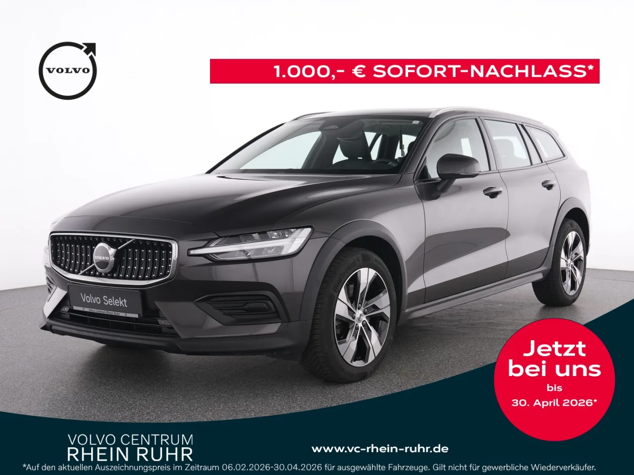 VOLVO V60 Cross Country B4 AWD  PLUS AHK+FAP+PANO+ - 197 PS