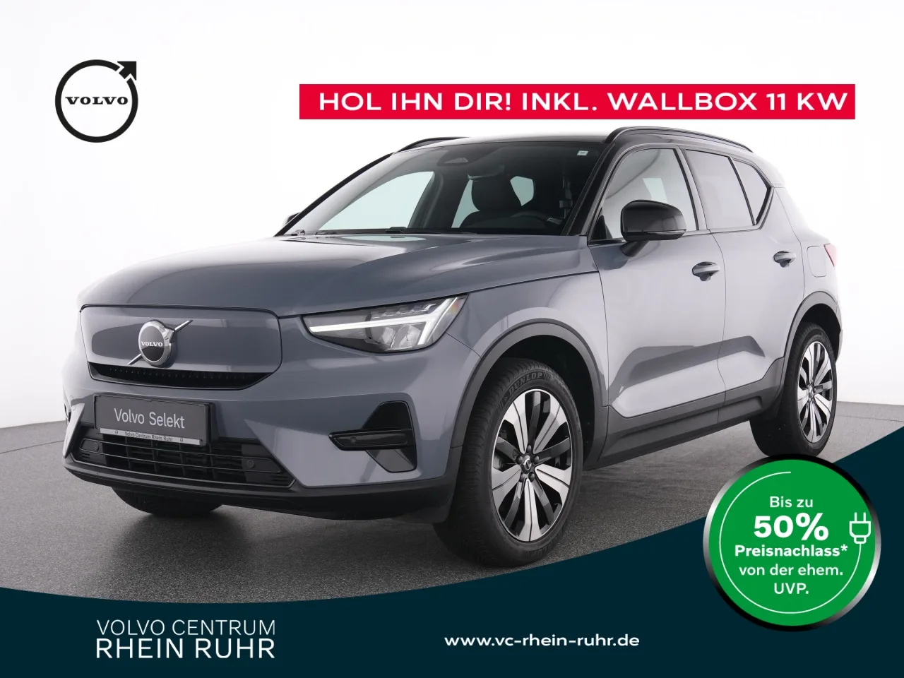 VOLVO XC40 PURE ELECTRIC PLUS MET+KAMERA+LM19+NAVI+DAB - 231 PS