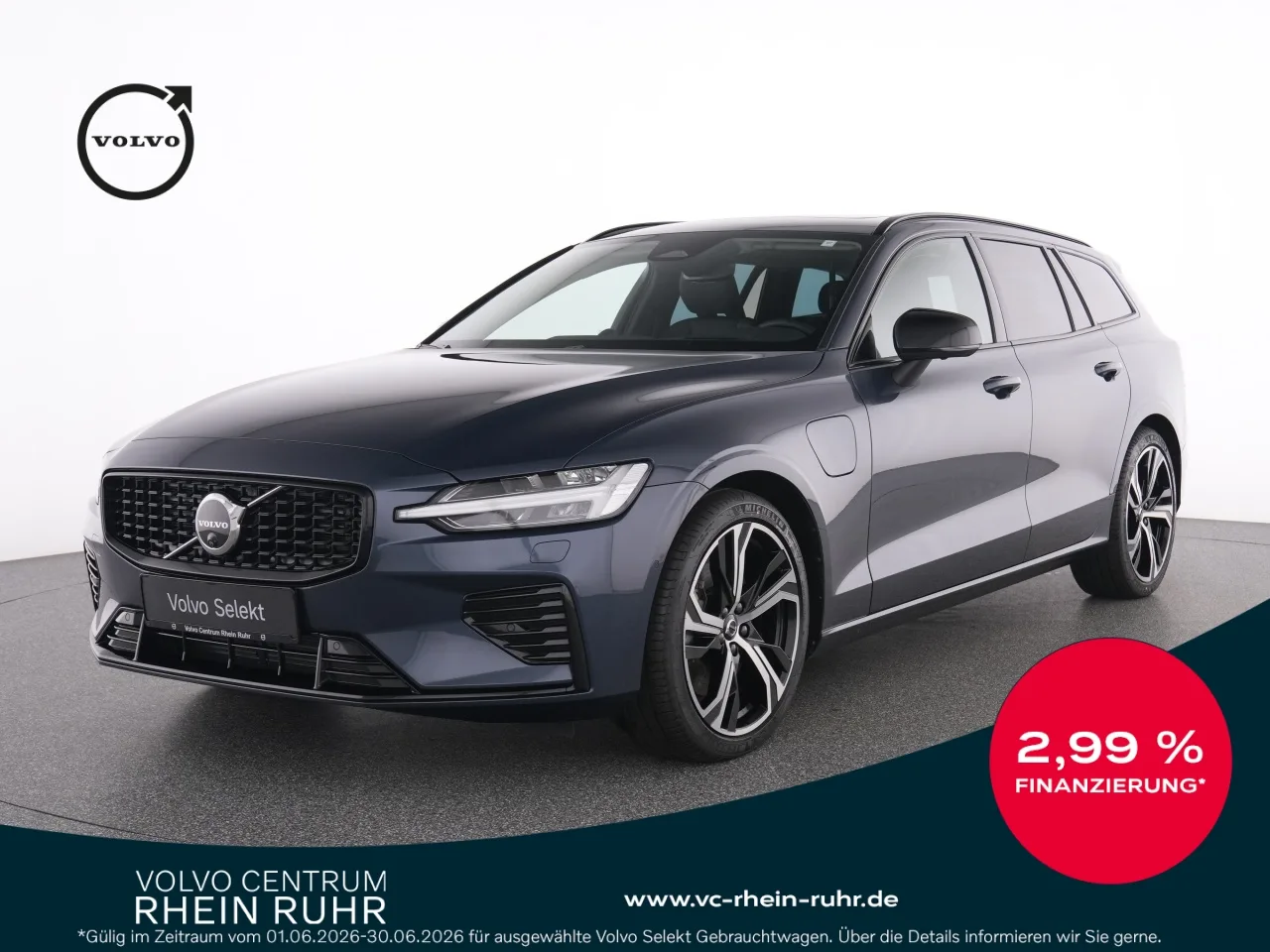 VOLVO V60 T8 Recharge Ultra Dark+MASSAGE+SHZ+19+BW - 456 PS