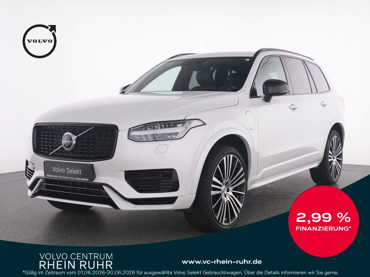 VOLVO XC90 T8 Recharge R-Design+22+LUFT+HUD+360°+PANO - 454 PS