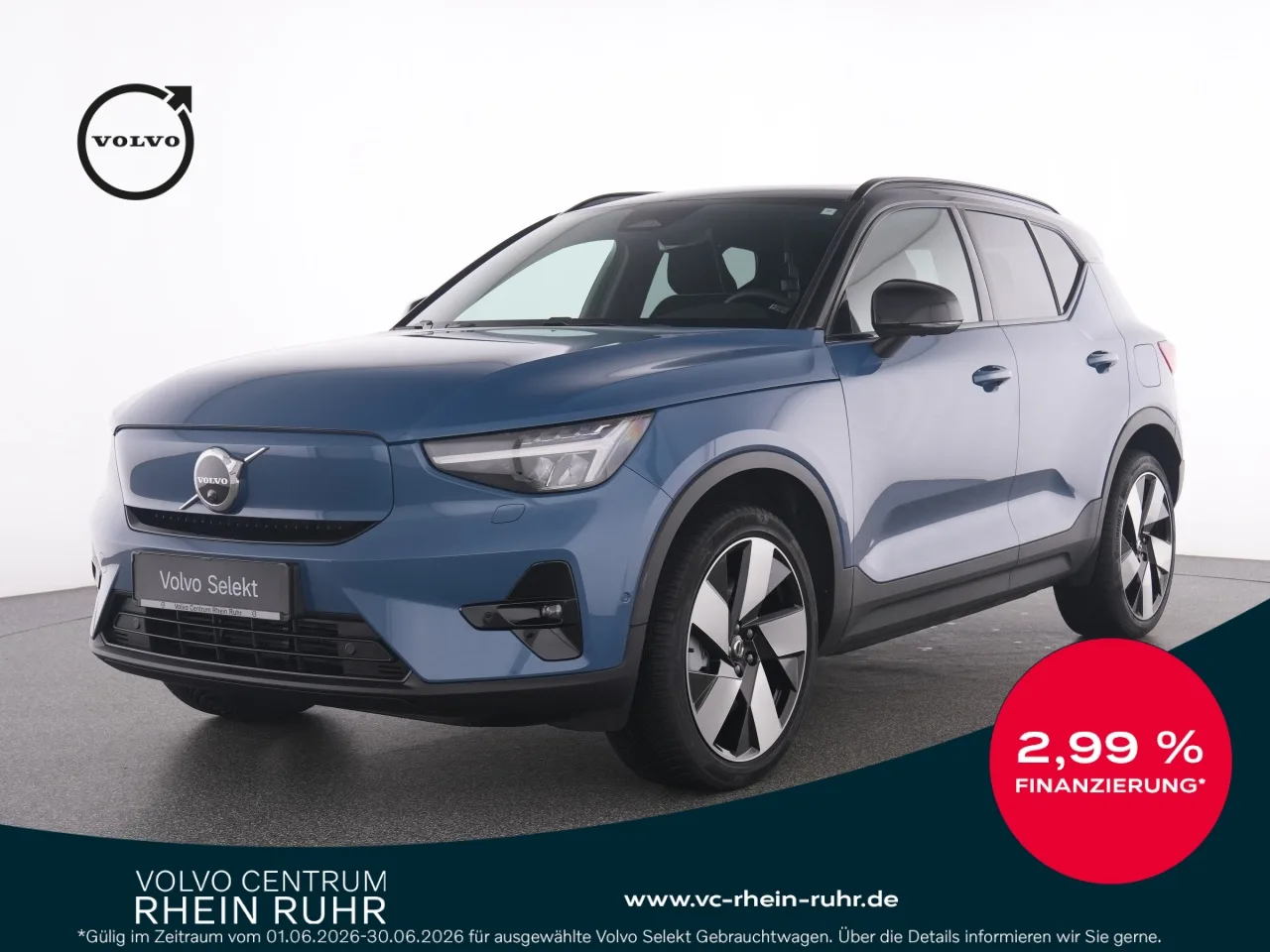 VOLVO XC40 PURE ELECTRIC Ultimate+20+AHK+360°+4SEASONS - 231 PS