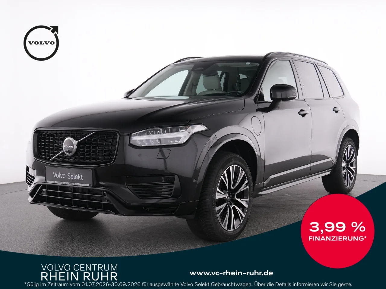 VOLVO XC90 T8 Recharge Ultimate Dark+AHK+360°KAM+MASSAGE+ - 456 PS