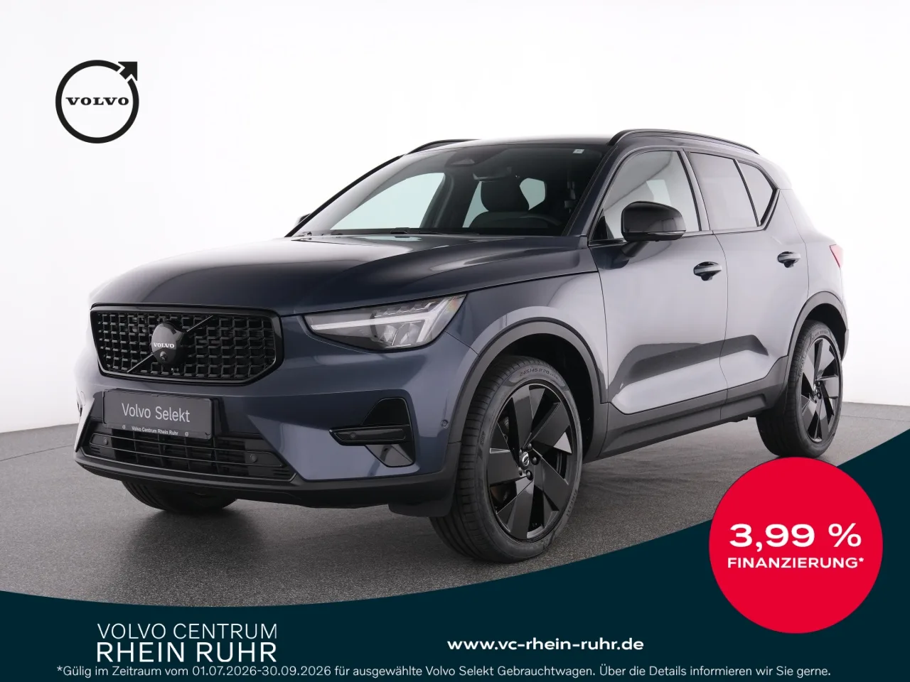 VOLVO XC40 B3 Plus Black Edition Plus Black+360°KAM+STANDHZG+DAB+ACC+BLIS - 163 PS